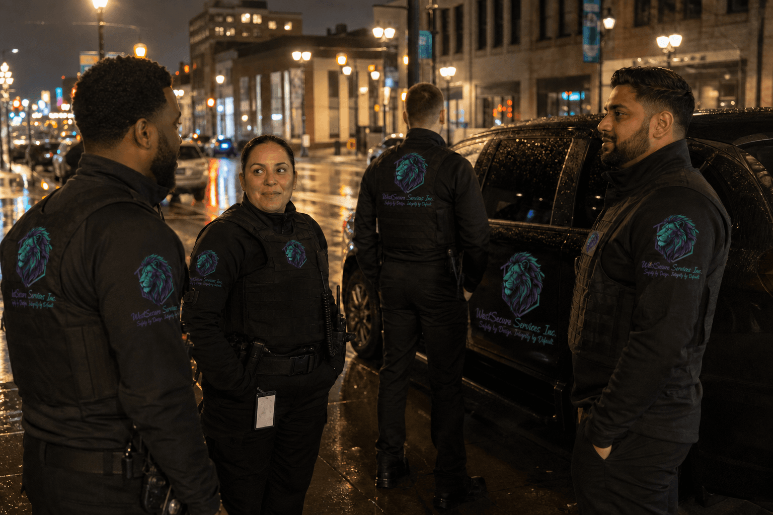 WestSecure security team coordinating coverage in London, Ontario