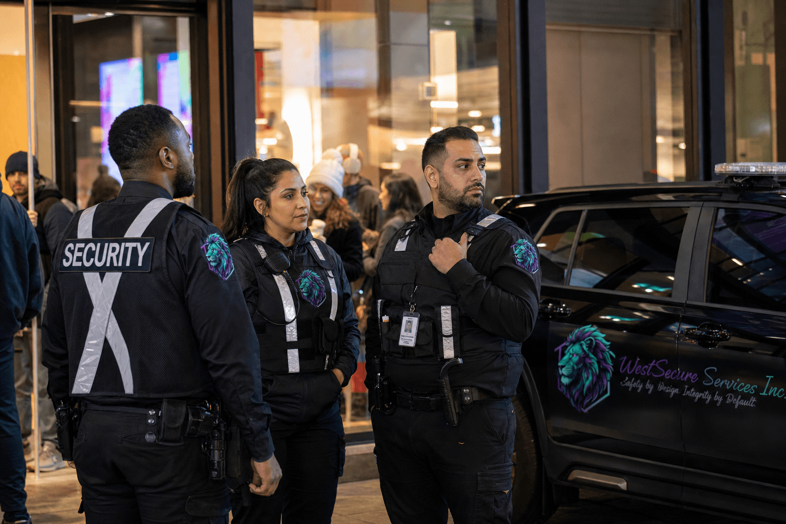 WestSecure lobby and concierge security presence